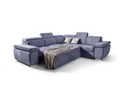 XXL Upholstered Living Area Sofa Corner Seat Upholstery Sleeping Set Couches Sofas