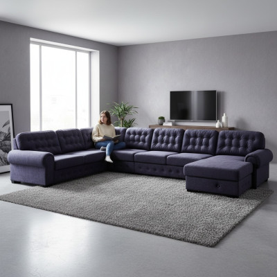 XXL Sofa Cushion Sleeping Corner Seat Cushion Suite Living Landscape Sofas Couches