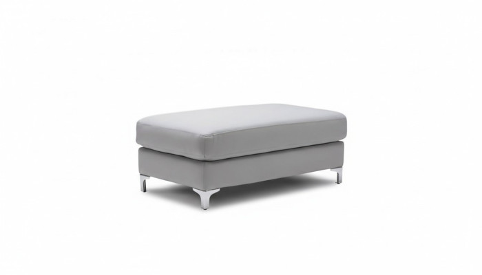 XXL Club Footstool Lounge Ottoman Pouf Textile Ottoman Designer