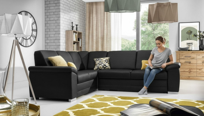 Corner sofa fabric sofa couch upholstery corner set sofas couches living area new