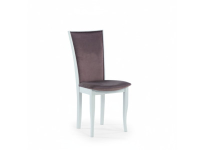 Luxury design upholstered chair chairs seat back office wood dining room