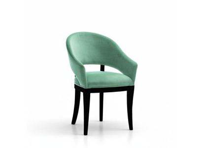 Luxury Design Upholstered Chair Chairs Seat Back Office Wood Office Dining Room