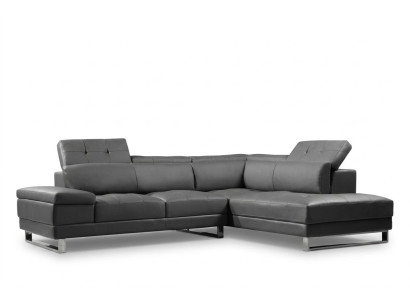 Design leather sofa couch upholstery corner seating set living landscape