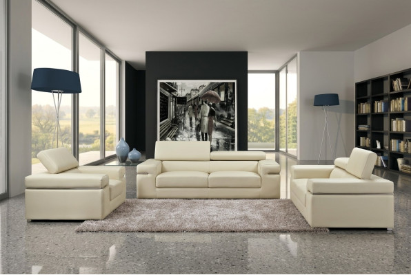 3-seater leather sofa couch cushion seat 3-seater lounge club sofas couches leather