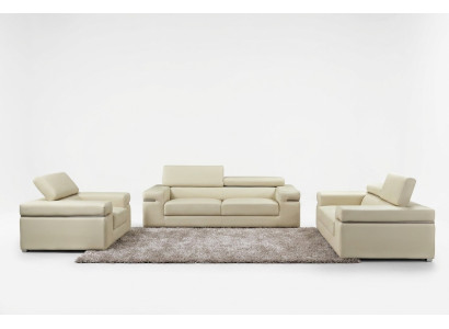 3-seater leather sofa couch cushion seat 3-seater lounge club sofas couches leather