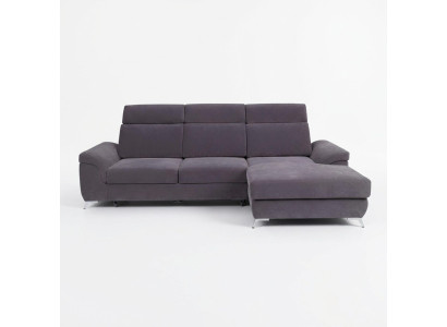 Sleeper sofa upholstered multifunctional living room corner sofa textile seating suite