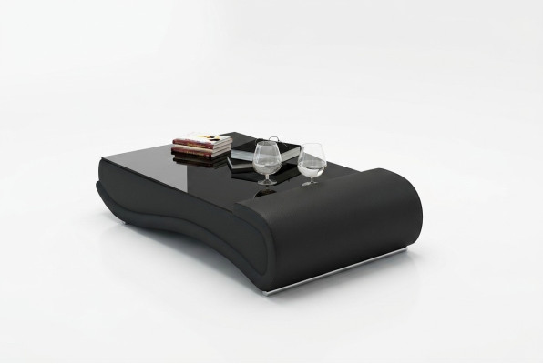 Coffee table design living room glass leather couch sofa table coffee side table