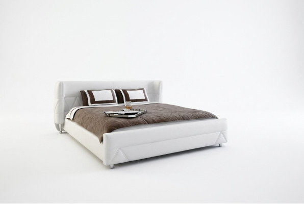 Modern design bed hotel XXL beds luxury style double leather 140 160 180x200cm