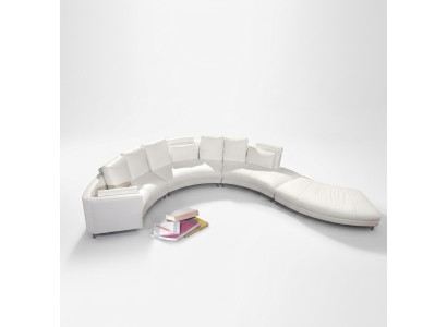 Modern round couch living landscape round sofa upholstery corner suite