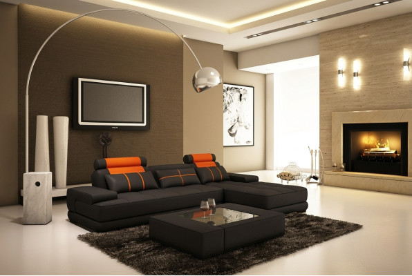 XXL Designer Living Area Upholstered Corner Sofa Corner Set Sofa Couch