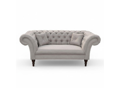 Chesterfield Design Sofa Couch 2-Seater Upholstered Sofas Couches 2-Piece Set New