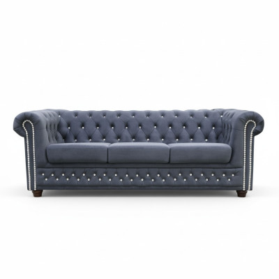 Chesterfield York Blink 3-seater couch upholstered sofas couches new designer sofa