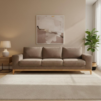 3-seater sofa couch upholstered sofas couch living room design textile fabric new