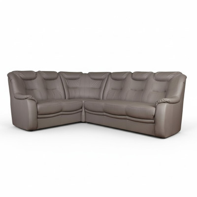 Design corner sofa Kassel leather couch upholstery seat corner sofas living area new