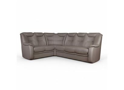 Design corner sofa Kassel leather couch upholstery seat corner sofas living area new