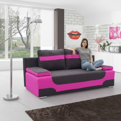 Multifunction Office Couch Sleeper Sofa Textile Big Sofa Couches 3-Seater Upholstery New