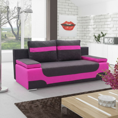 Multifunction Office Couch Sleeper Sofa Textile Big Sofa Couches 3-Seater Upholstery New