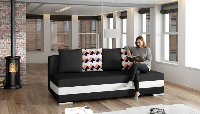 Multifunction couch sofa bed office XXL textile big sofa couches 3-seater upholstery