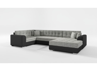 Design corner sofa sleeper sofa with bed function couch leather textile upholstery sofas new 5932