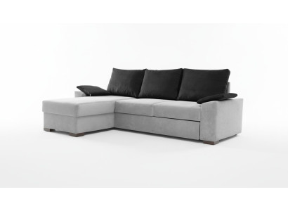 Design corner sofa sofa bed bed function couch leather upholstery fabric sofas