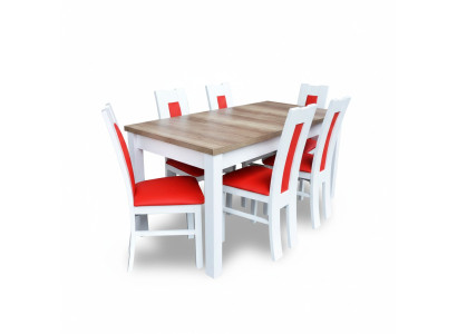 Tables Dining Set Dining Room Suite Table 6 Chairs Chair Set Wood