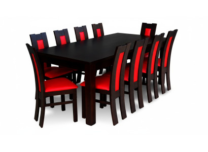 Tables dining group dining room set chair set wood table dining furniture