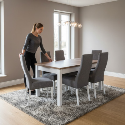 Design table + 6 chairs dining room set chair set dining sets tables