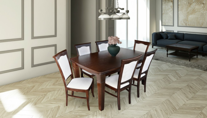 Designer 400cm wooden table conference table tables meeting dining room table
