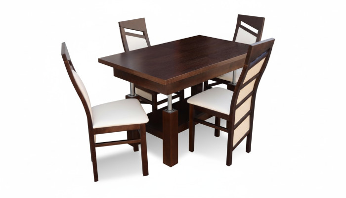 Designer table + 4 chairs sets complete decor living room dining room