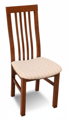 Luxury Design Upholstered Chair Chairs Seat Back Office Dining Room Wood K5