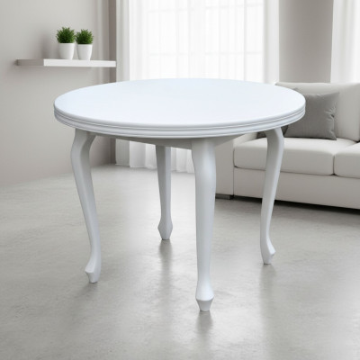 Classic Round Wooden Table Design Dining Room Tables Living Room
