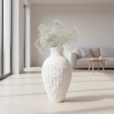 XXL Vase Table Decoration Decorative Vases Antique Style Sculpture Figure Goblet Rome 95cm