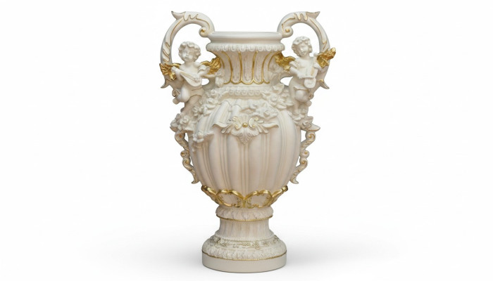 XXL Vase Table Decoration Decorative Vases Antique Style Sculpture Figure Chalice Rome 71cm