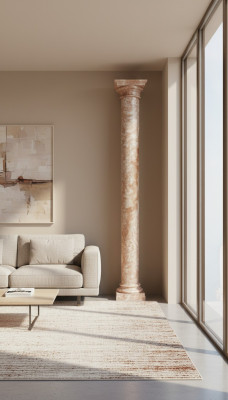 VIP furnishings luxury columns column antique style 275cm XXL Roman antiquity