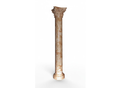XXL Greek Column 300cm Large Style Design Columns Luxury Supports Antique Style