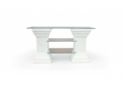 Design Showcase Shelf Glass Column Display Shelves TV Cabinet Living Room 1841 New