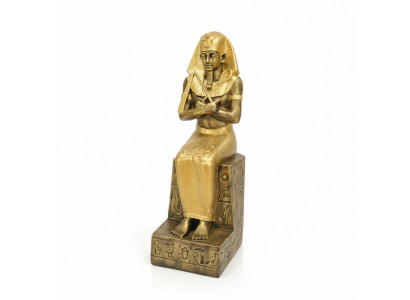 Design Egyptian Figure Ramses XXL Statue Sculpture Sculptures Decoration Deco