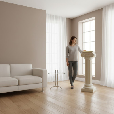 Column Lamp Floor Light Sculpture Stand Lights Figure Sculptures Columns New!