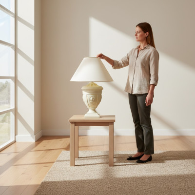 Table lamp, lamp, floor lamp, table lamps, lights, lamps, table lamp, lamp, vase