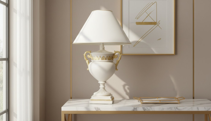Table lamp vase Griffen vases XXL 90cm floor lamp lamp table lamps lighting