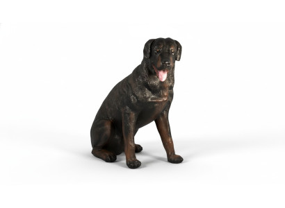 Design Rottweiler Dog Figure Statue Sculpture Figurines Sculptures Decoration 3007
