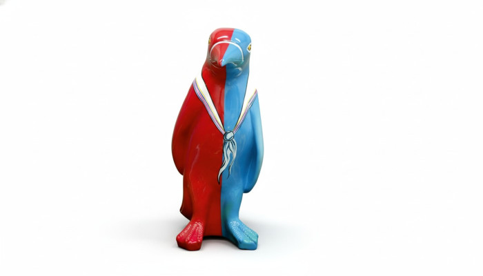 Design Penguin Figure Statue Sculpture Figures Sculptures Decoration Deco 3075 New
