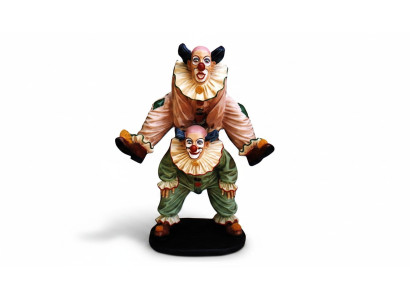 Design Clown Acrobat Figure Statue Sculpture Figures Sculptures Decoration 5021