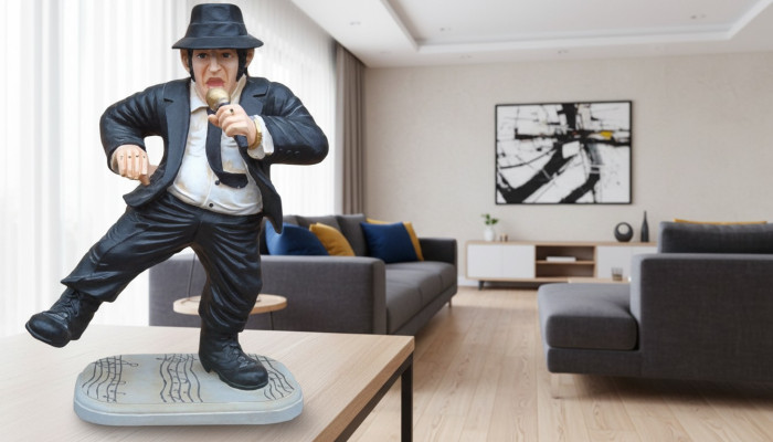 Design Blues Brothers Figurine Statue Sculpture Figurines Sculptures Decoration 5324