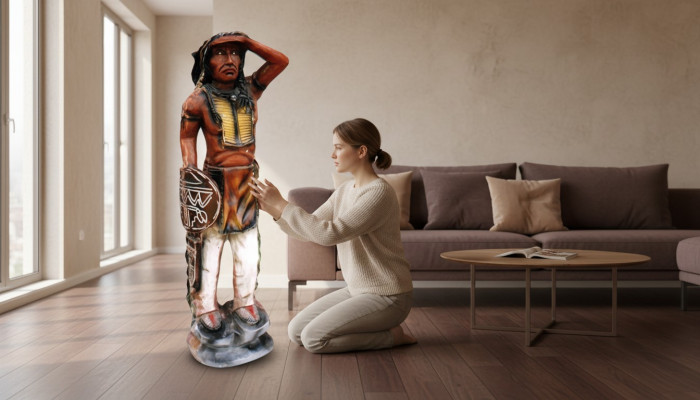 Indian figure design statue sculpture figures sculptures decoration decor 5660