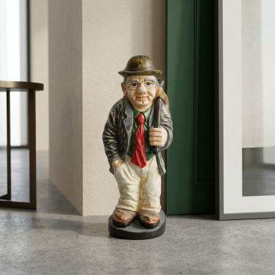 Design Grandfather Figure Statue Sculpture Figures Sculptures Decoration Decor 5663