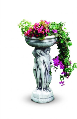 Flower pot, plant nature, tub decoration, figure flower pots, garden vases