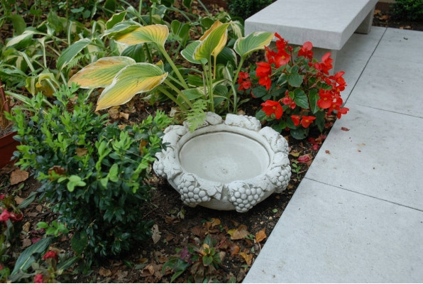 Bird Bath Sculpture Design Figure Statue Garden Figures Statues Bowl