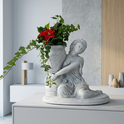 Flower pot plant container decoration figure flower pots vases nature garden