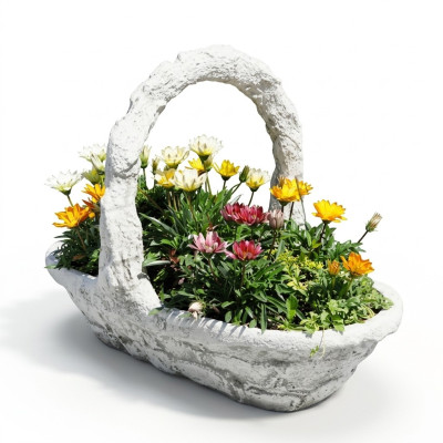 Flower pot planter decoration figure nature flower pots vases garden